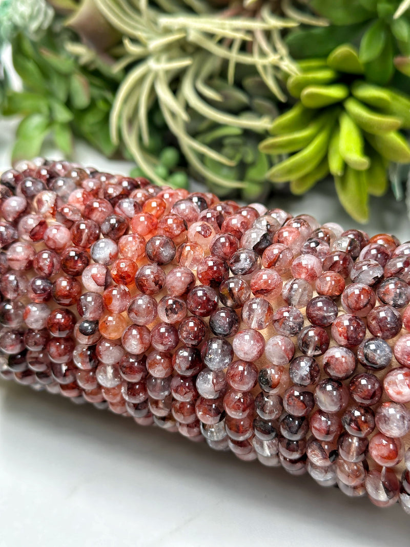 Fire Quartz Bracelets - Root, Sacral, and Solar Plexus Chakra - No. 22