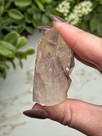 Raw Hematite in Quartz - #14