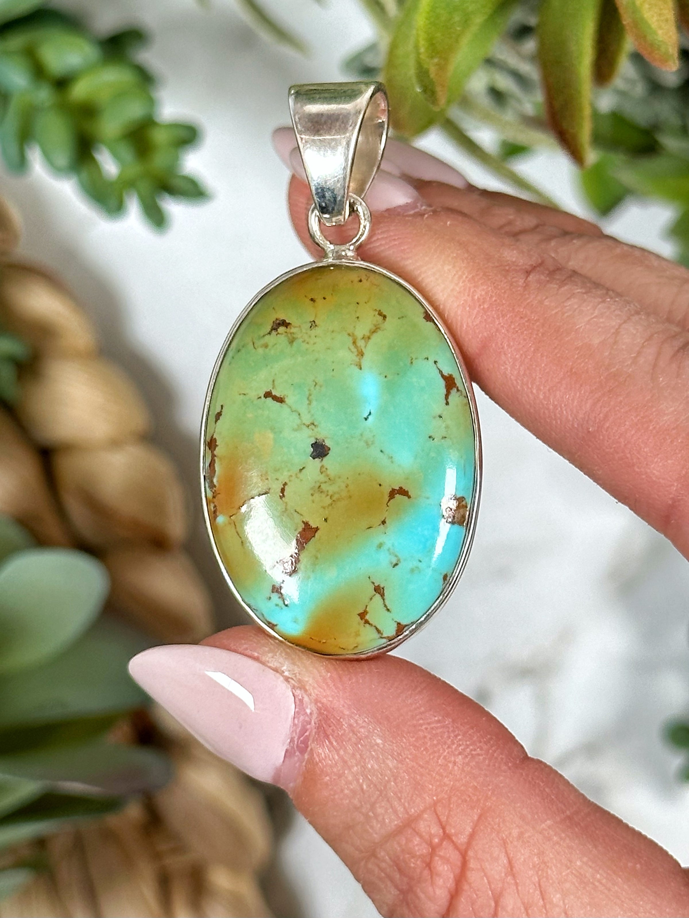 Turquoise Pendant - #1