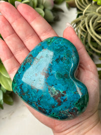 Chrysocolla Heart - #3