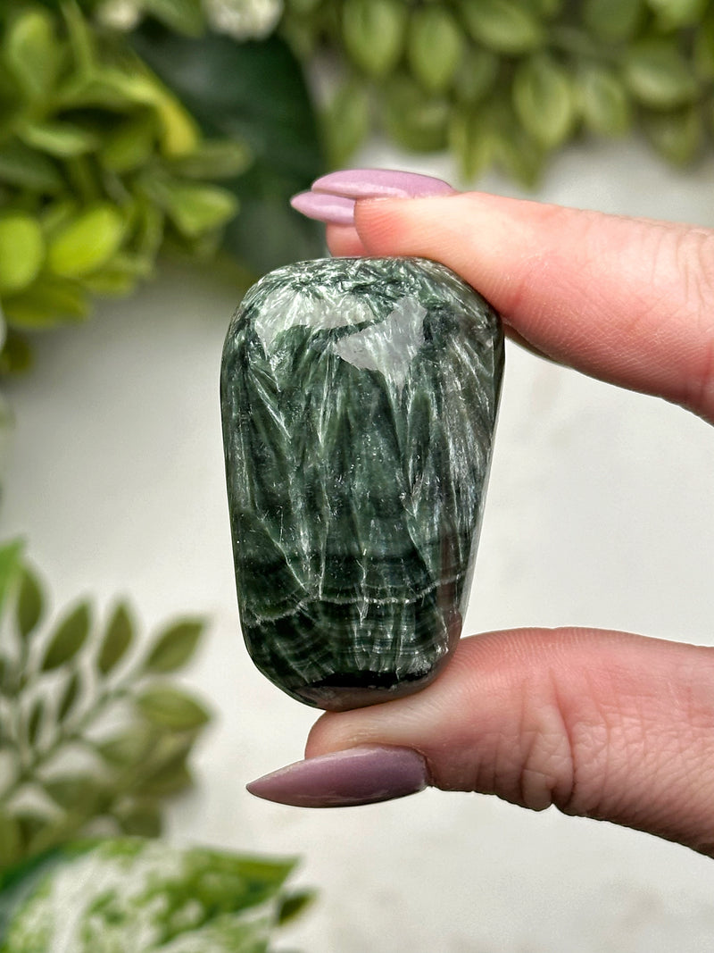 Seraphinite Palmstone - #2