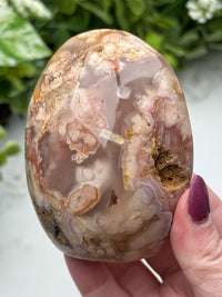 Flower Agate Freeform - #12