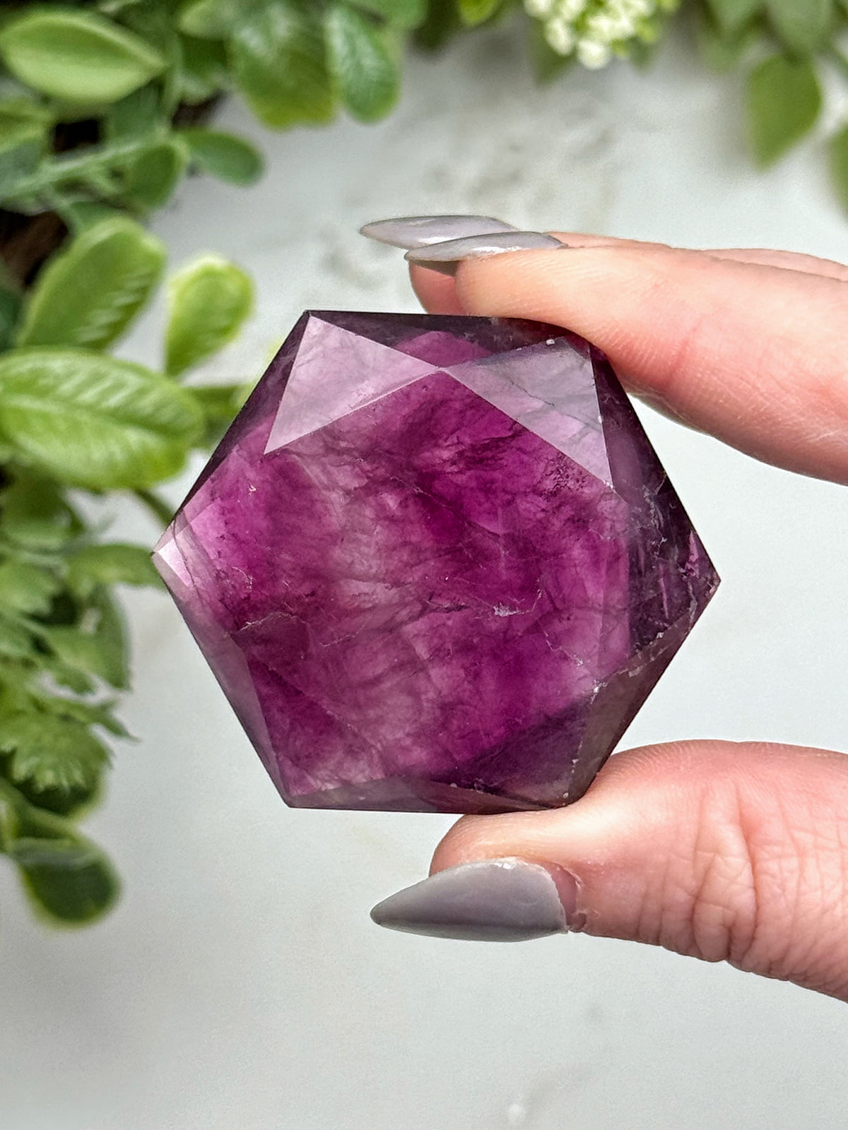 Fluorite Hexagon - #11