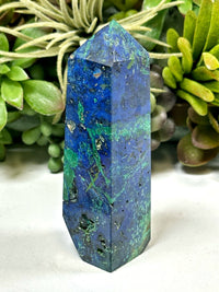 Azurite Malachite Tower - #1