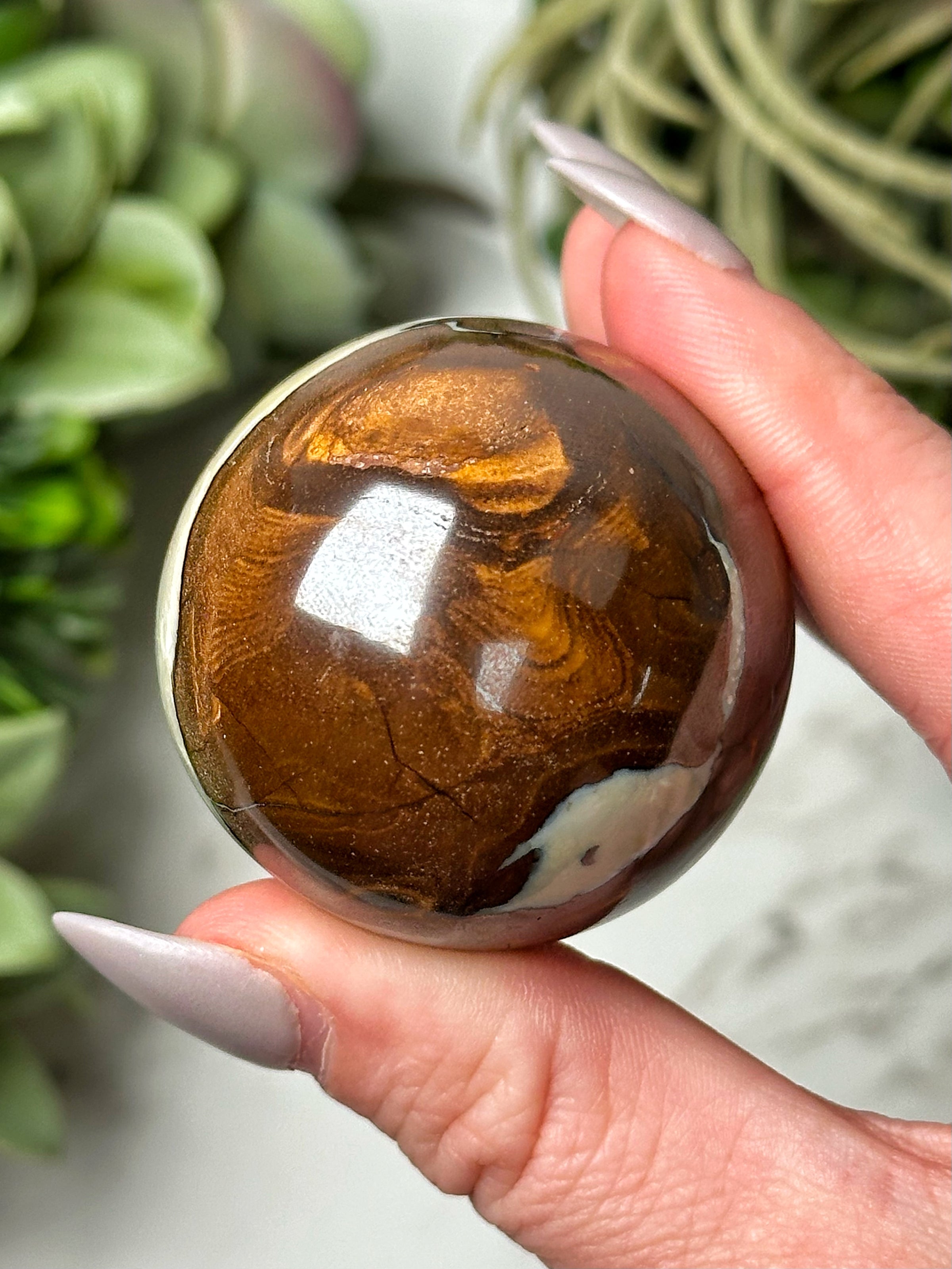 Boulder Opal Sphere - #2