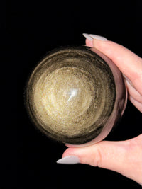 Gold Sheen Obsidian Sphere - #1