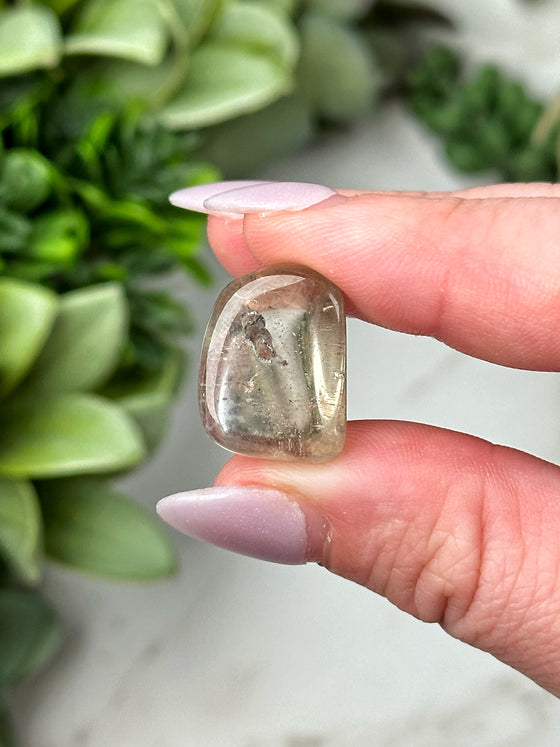 Mini Bicolored Topaz Freeform - #1