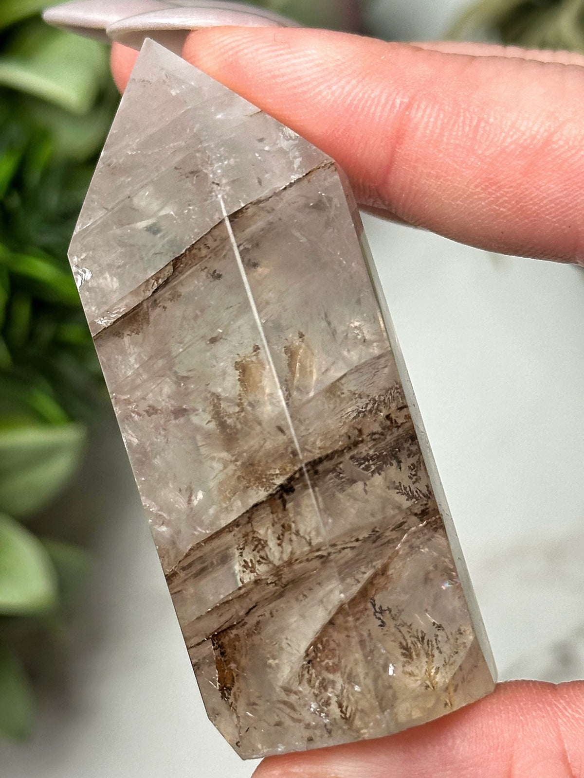 Dendritic Quartz Point - #12
