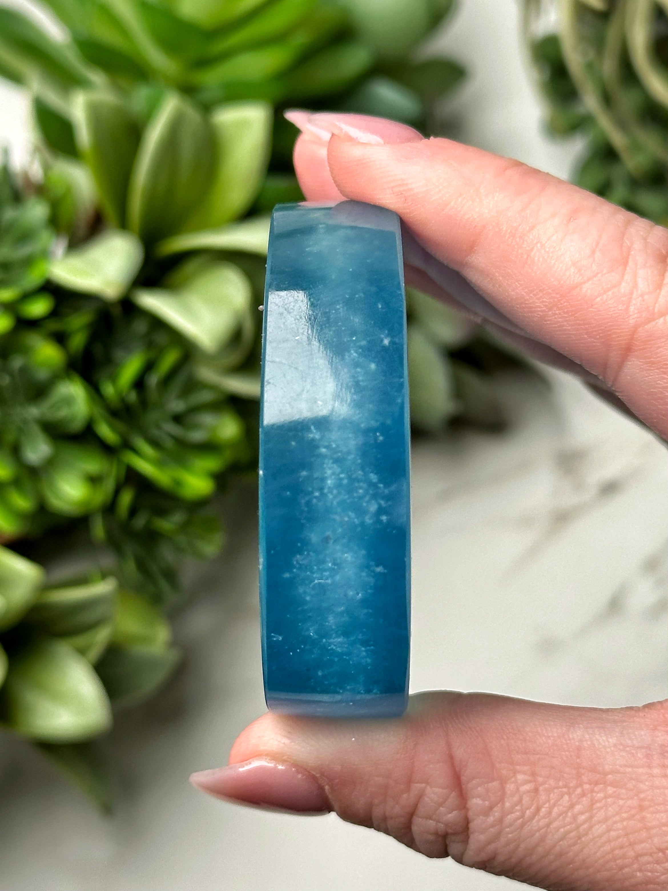 Beautiful Aquamarine Disc - #2