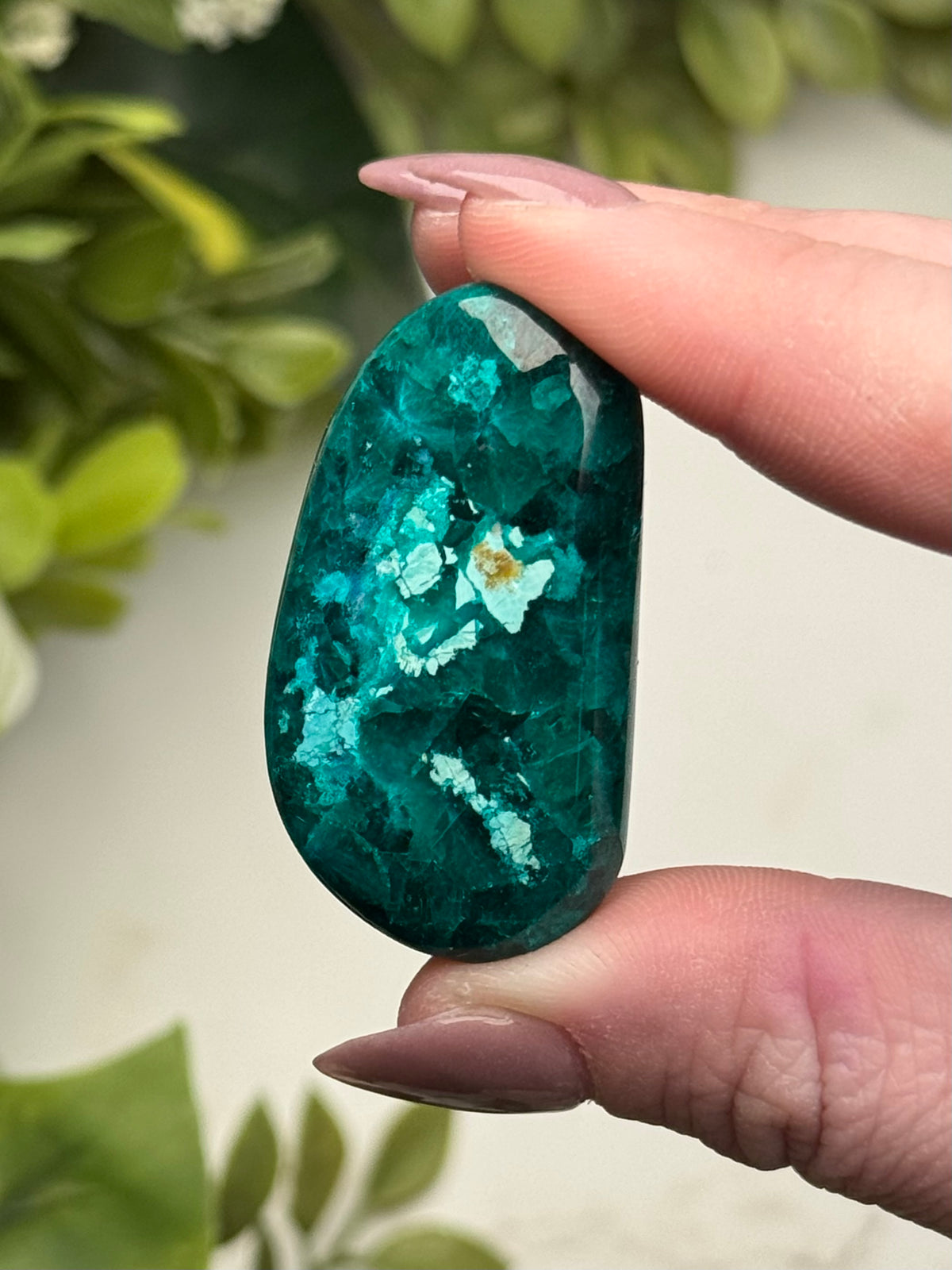 Dioptase Palmstone - #10