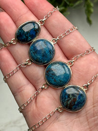 Shattuckite Bracelets - Third-Eye & Throat Chakra - No. 79