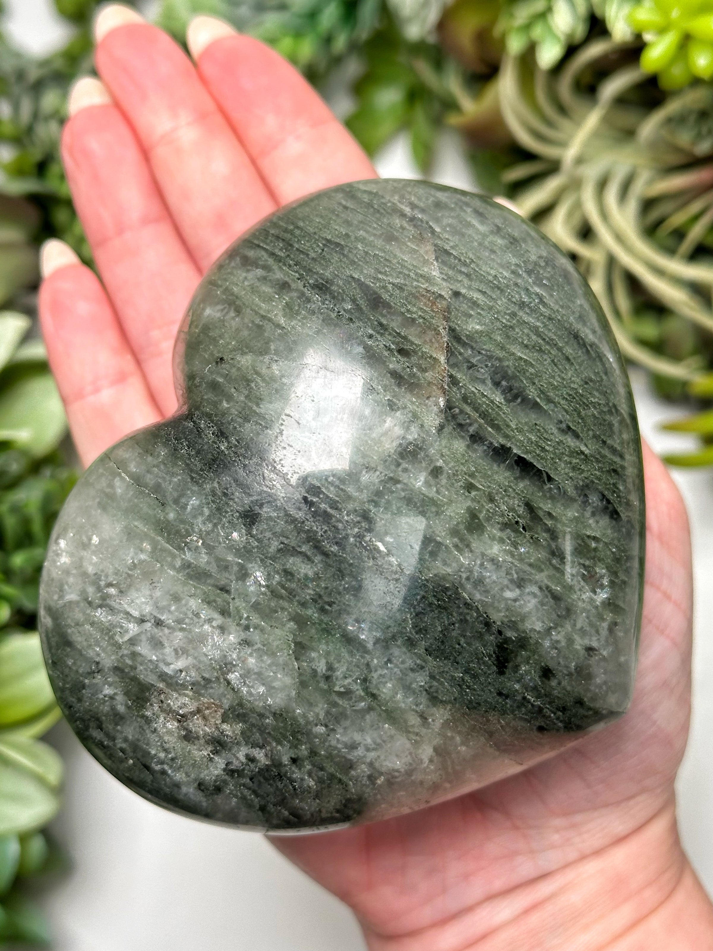 Chlorite in Quartz Heart - #6