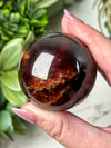 High Quality Hessonite Garnet Sphere - #1