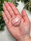 Rhodochrosite Palmstone - #14