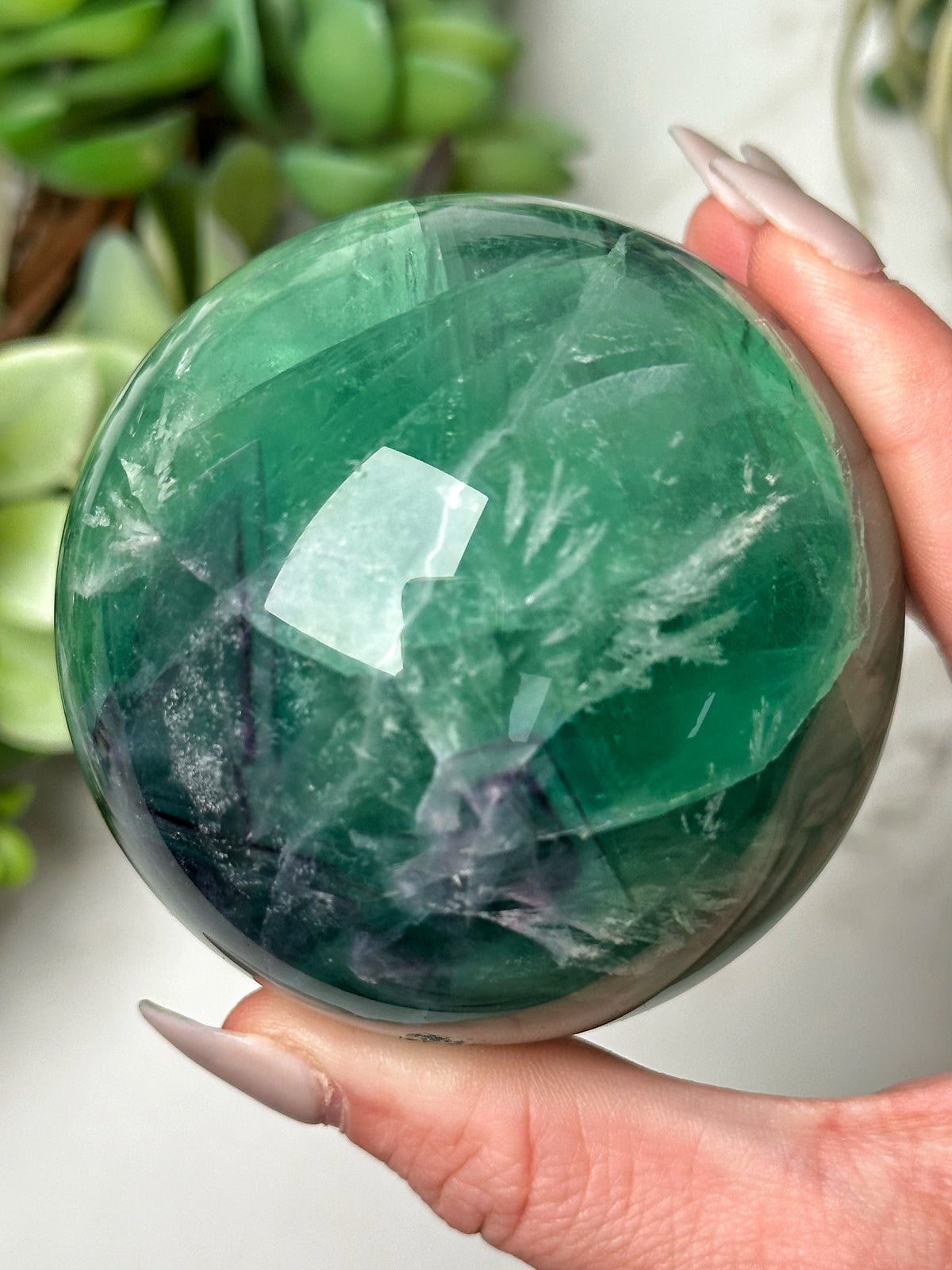 Fluorite Sphere - #3