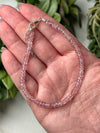 Faceted Pink Topaz Bracelet - #2