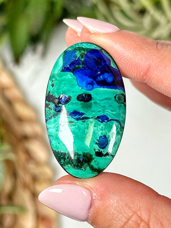 Azurite Malachite Cabochon - #3