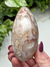 Flower Agate Freeform - #13