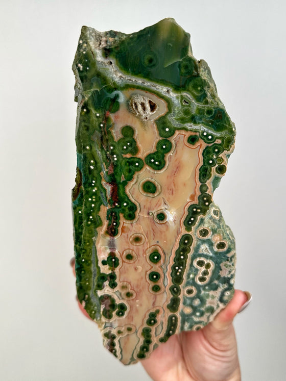 Druzy Ocean Jasper Chunk - #2