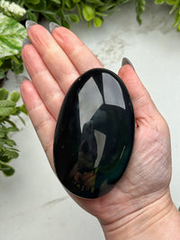 Rainbow Obsidian Palmstone - #3