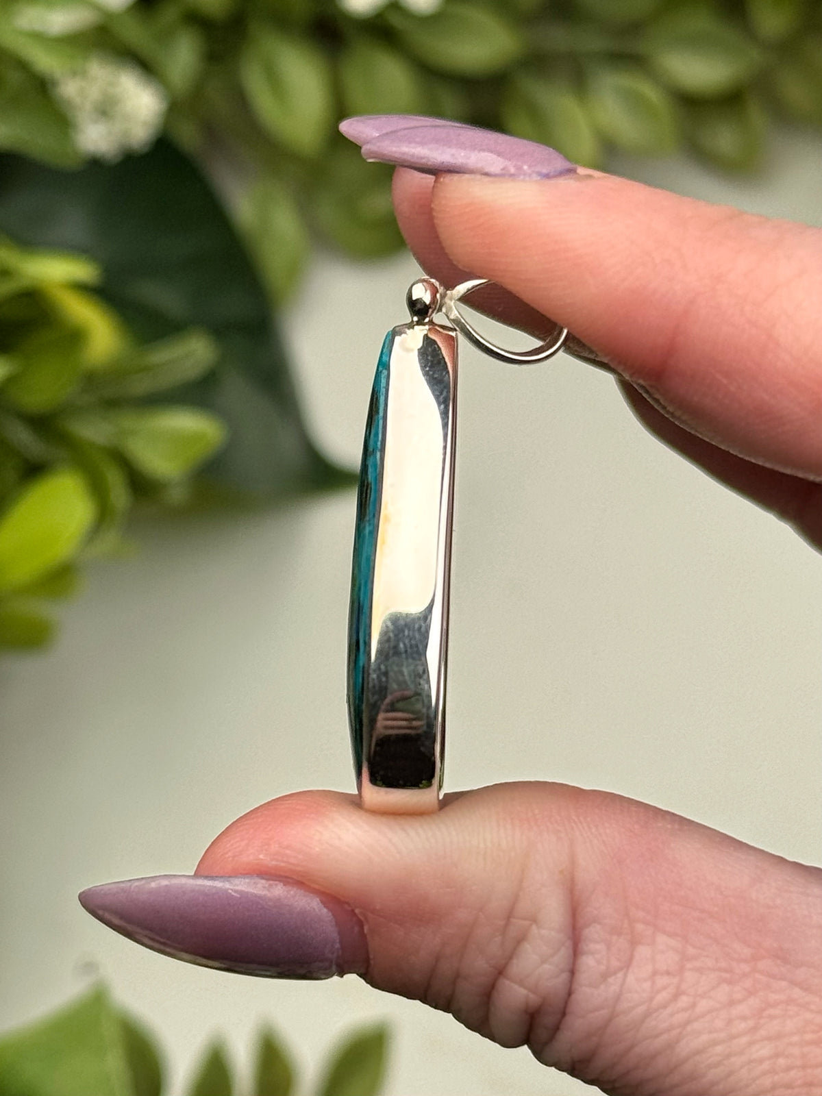 Shattuckite Pendant - #1