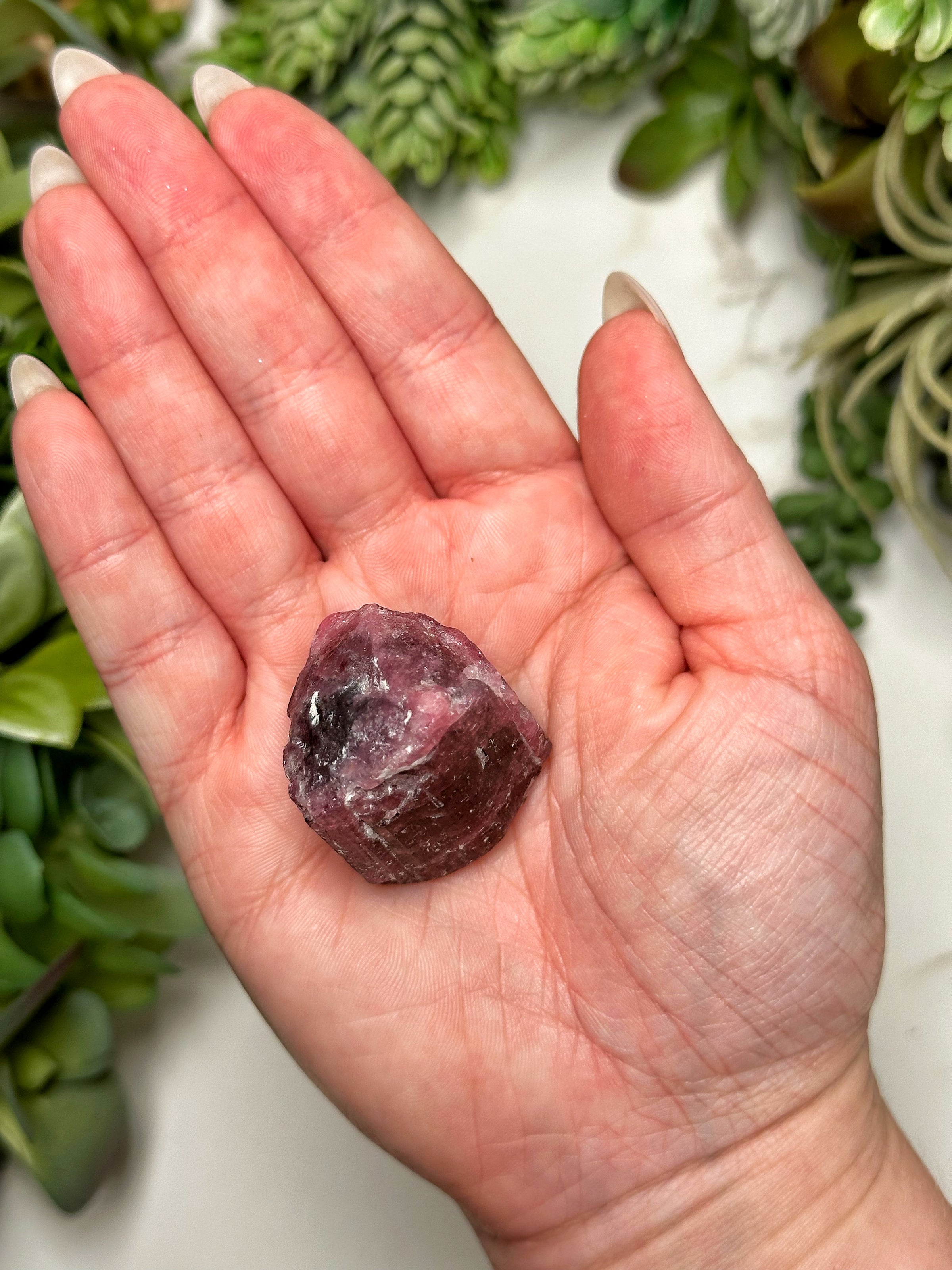 Raw Pink Tourmaline - #4