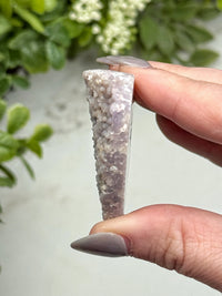 Grape Agate Heart - #3