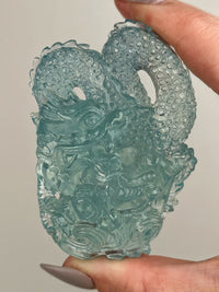 Beautiful Aquamarine Dragon - #1