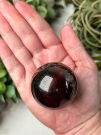 High Quality Hessonite Garnet Sphere - #1
