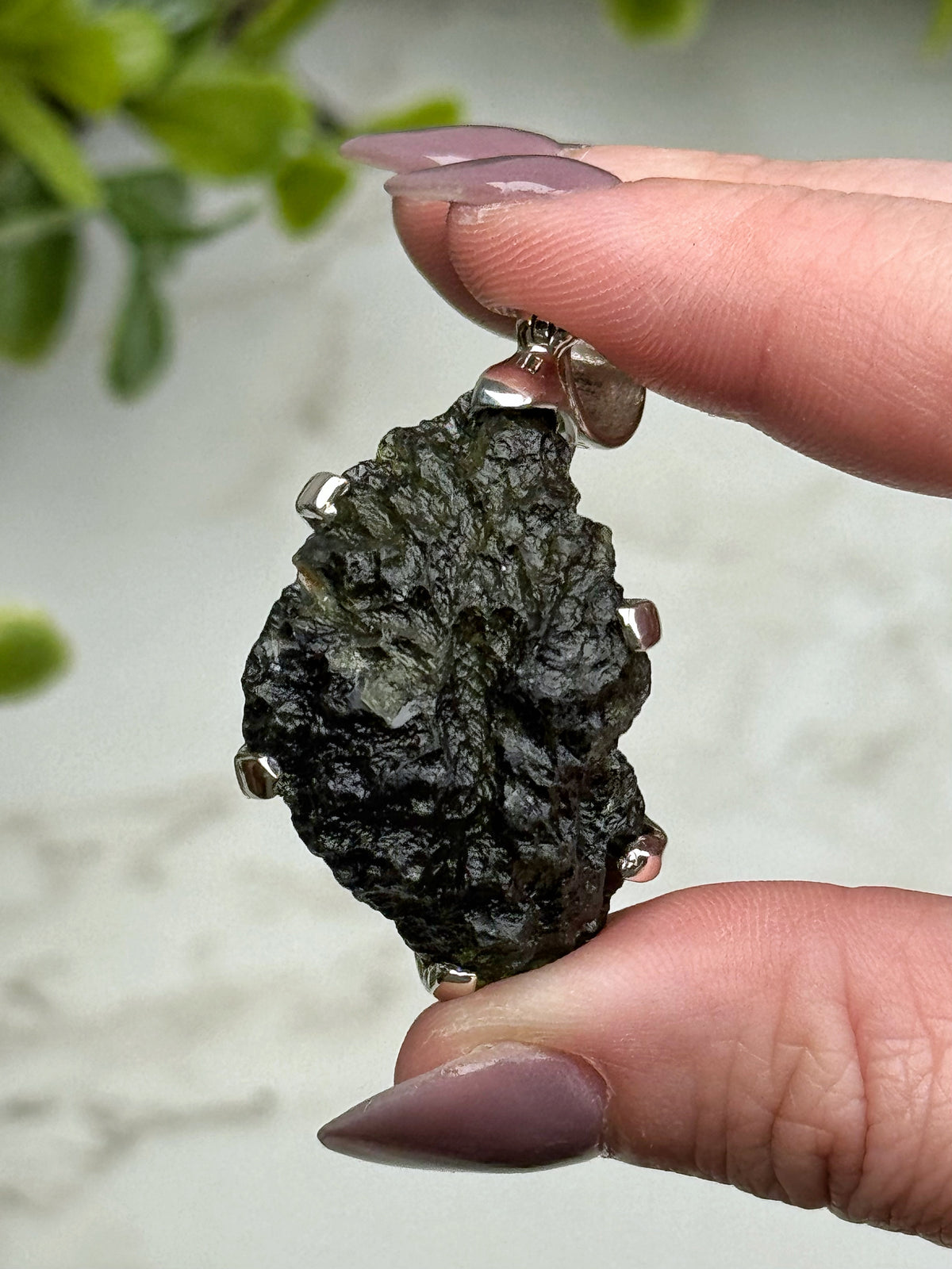 Moldavite Pendant - #16