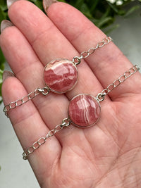 Rhodochrosite Bracelets - Heart Chakra - No. 71