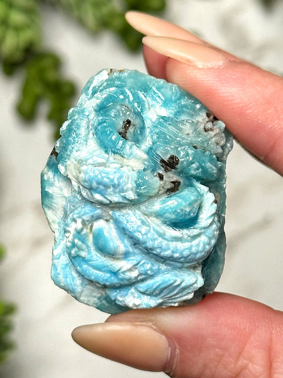 Hemimorphite Dragon - #1