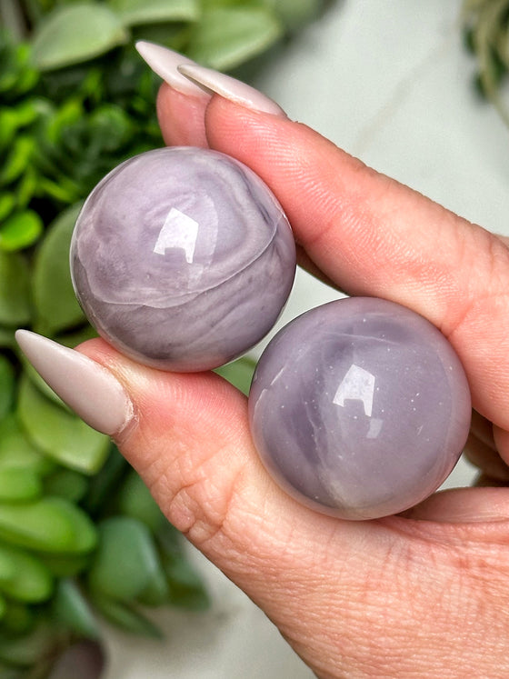 Yttrium Fluorite Spheres - Intuitively Selected - No. 28