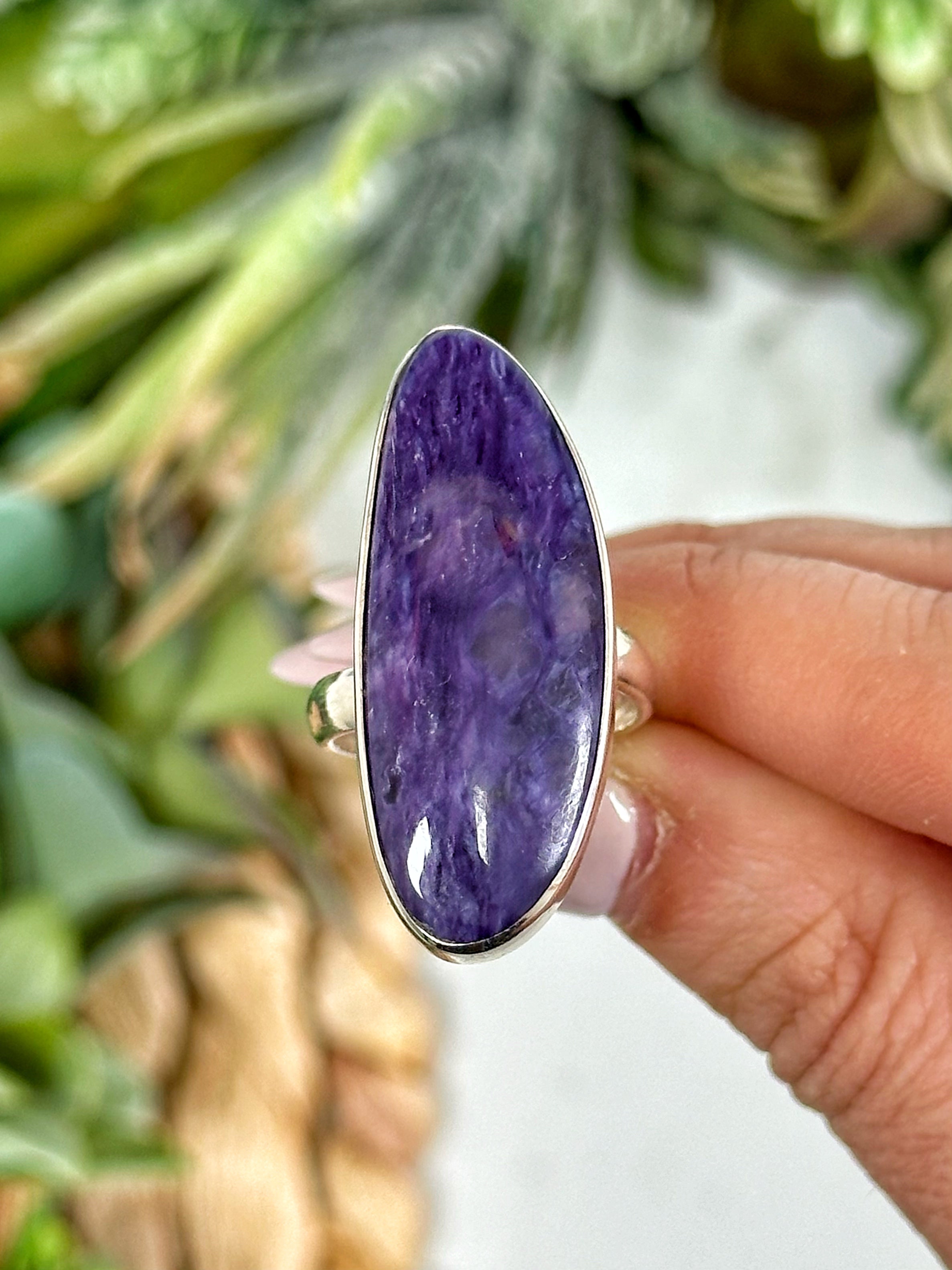 Charoite Ring - #1