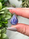 Hackmanite Pendants - Heart, Throat, Third-Eye & Crown Chakra - No. 54