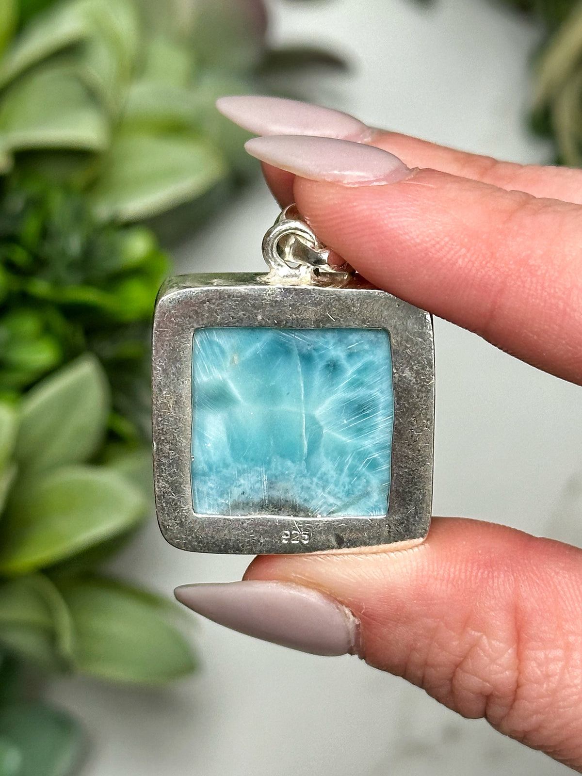 Larimar Pendant - #8
