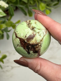 Chrysoprase Sphere - #11