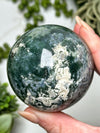 Moss Agate Sphere - #2
