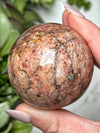 Red Moonstone Sphere - #10