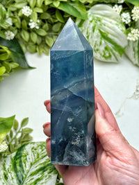 Fluorite Point - #12