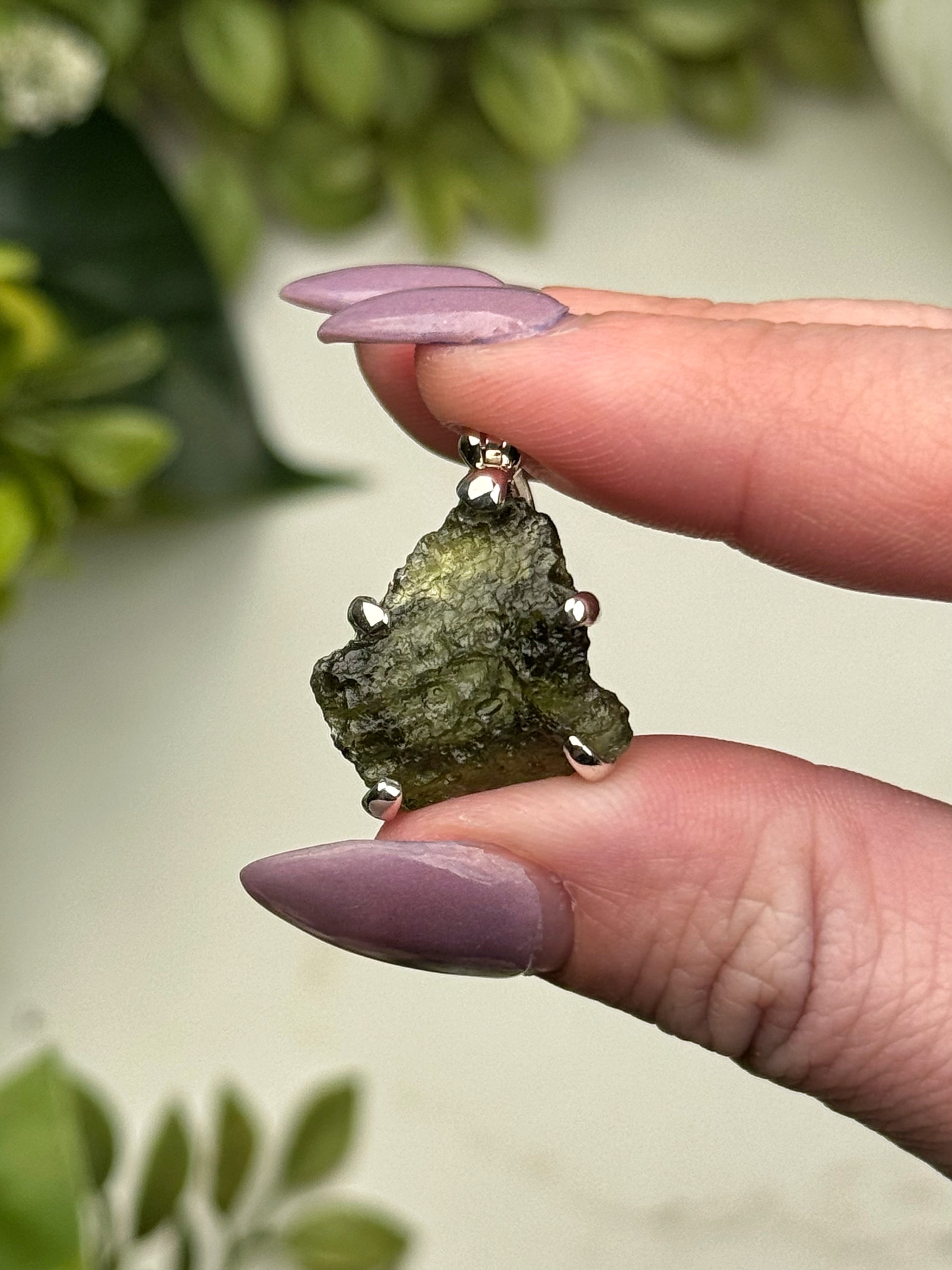 Moldavite Pendant - #21