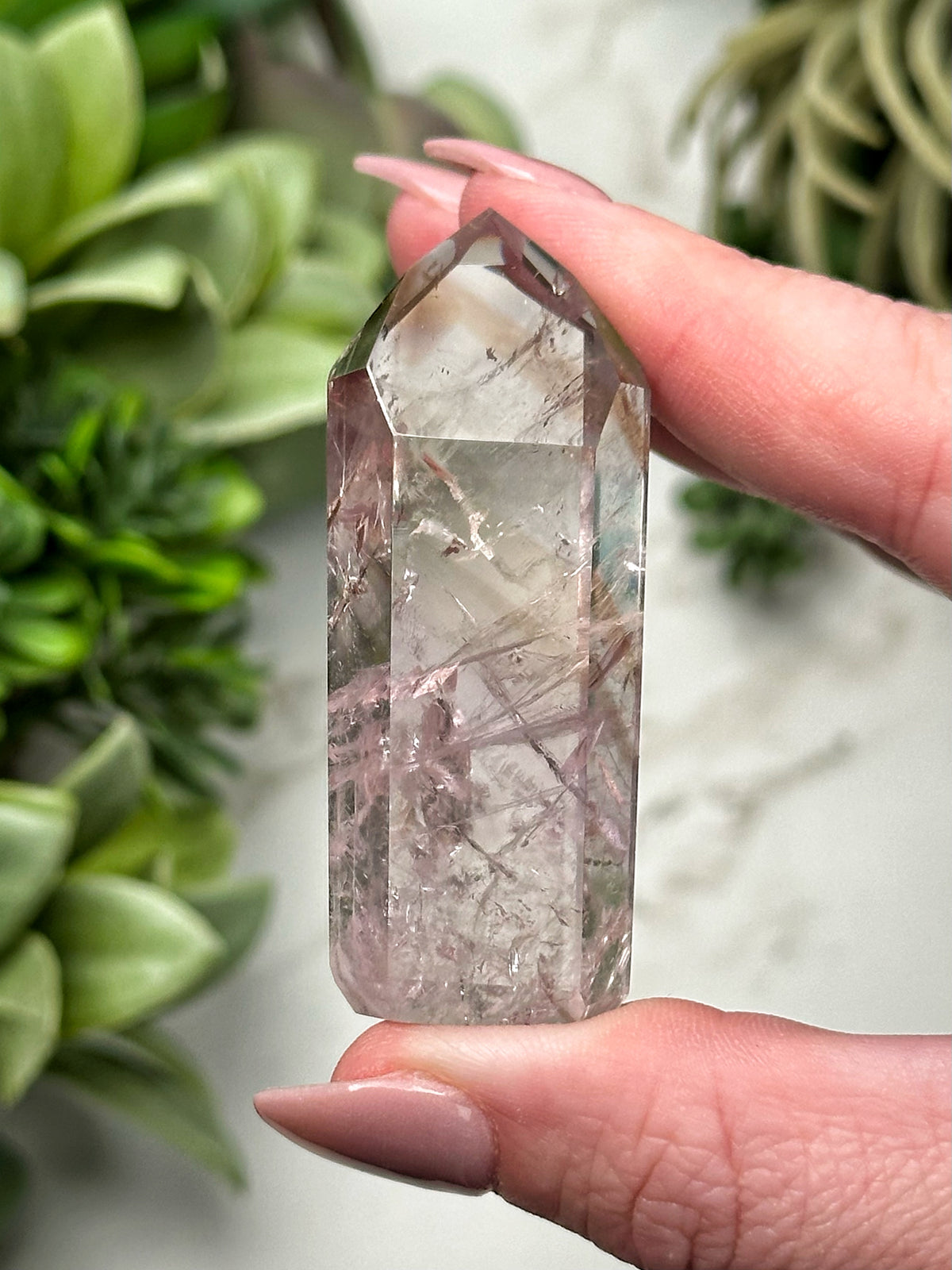 UV Reactive Amethyst Point - #20