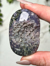 Grape Agate Palmstone - #12
