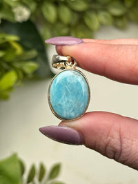 Larimar Pendant - #9