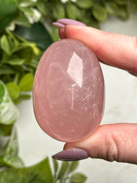 Star Rose Quartz Egg - #4