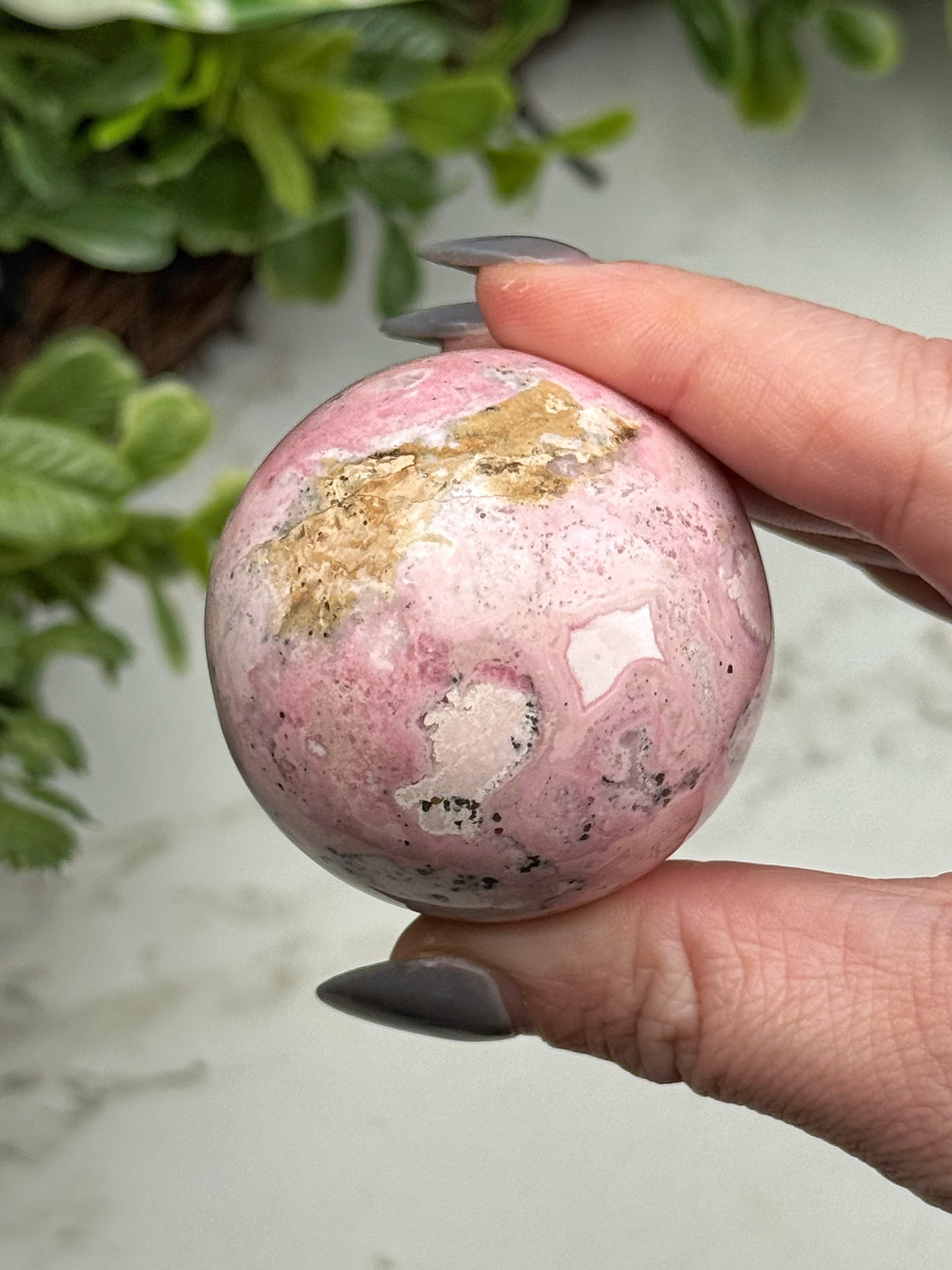 Rhodonite Sphere - #15