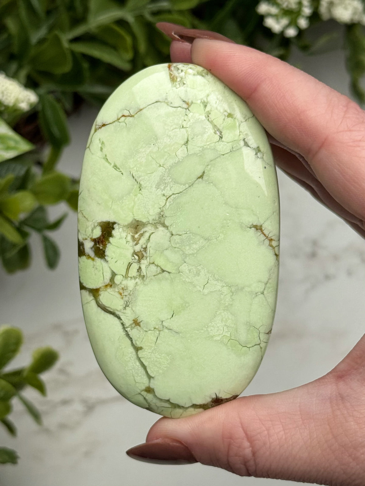 Chrysoprase Palmstone - #1