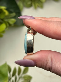 Larimar Pendant - #9