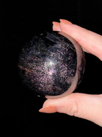 Iolite with Sunstone Sphere - #7