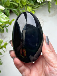 Rainbow Obsidian Palmstone - #3